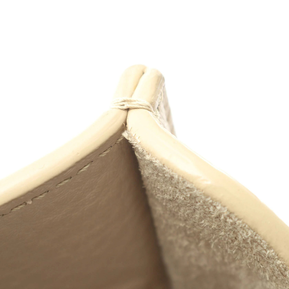 Balenciaga PAPIER Handbag Leather Beige Paper ZIP AROUND - Picture 5 of 9
